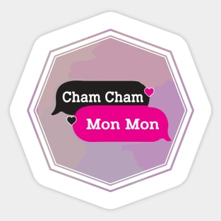 Chamcham monmon Khum Sam and Mon Sticker